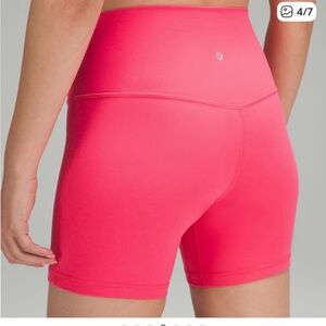lululemon Align High Rise Short 6”